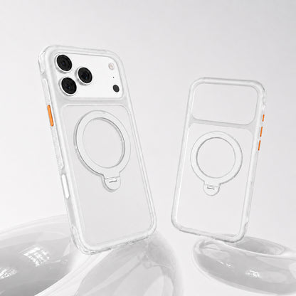 iPhone 18 Pro Max Kılıf M-safe Şarj Özellikli Standlı Airbag Tasarımlı Mutural Air Shield Serisi Kılıf