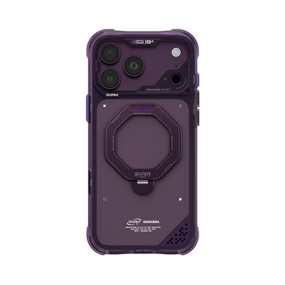 iPhone 18 Pro Max Kılıf M-safe Şarj Özellikli Standlı Skinarma Saturn Kılıf