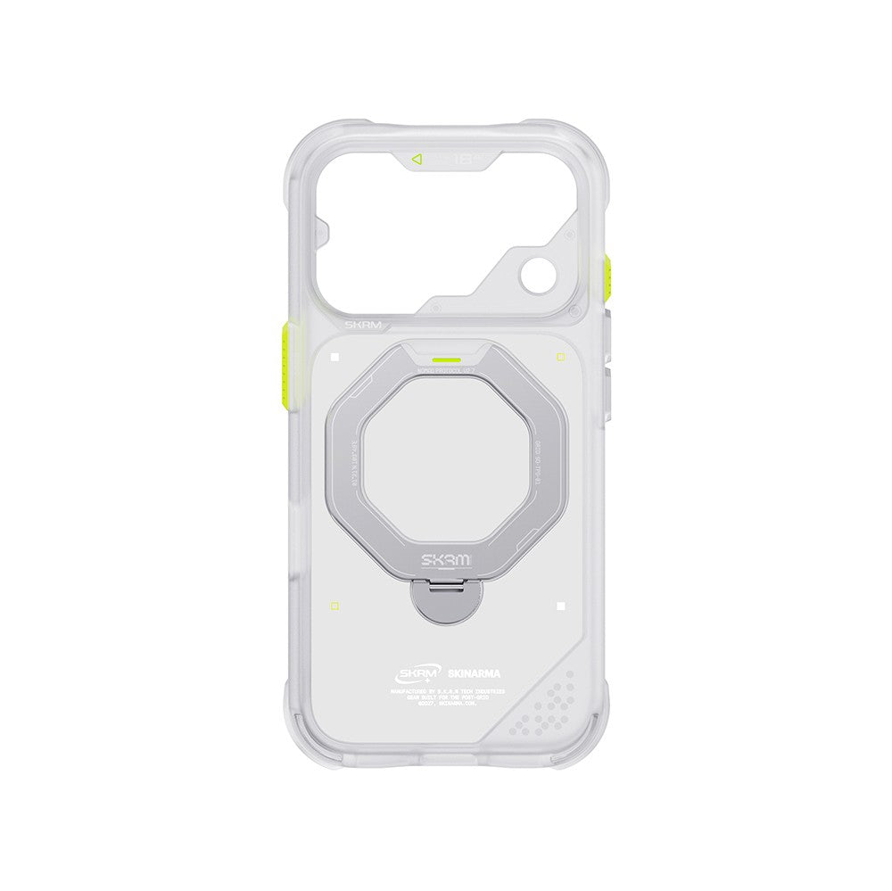 iPhone 18 Pro Max Kılıf M-safe Şarj Özellikli Standlı Skinarma Saturn Kılıf