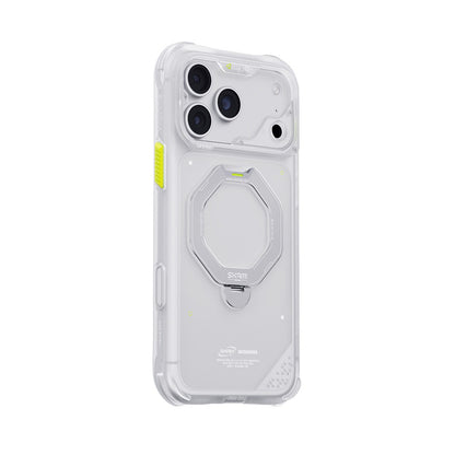 iPhone 18 Pro Max Kılıf M-safe Şarj Özellikli Standlı Skinarma Saturn Kılıf