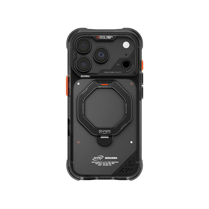iPhone 18 Pro Max Kılıf M-safe Şarj Özellikli Standlı Skinarma Saturn Kılıf