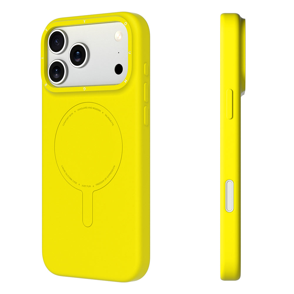 iPhone 18 Pro Max Kılıf M-Safe Şarj Özellikli Youngkit Morandi Serisi Kılıf
