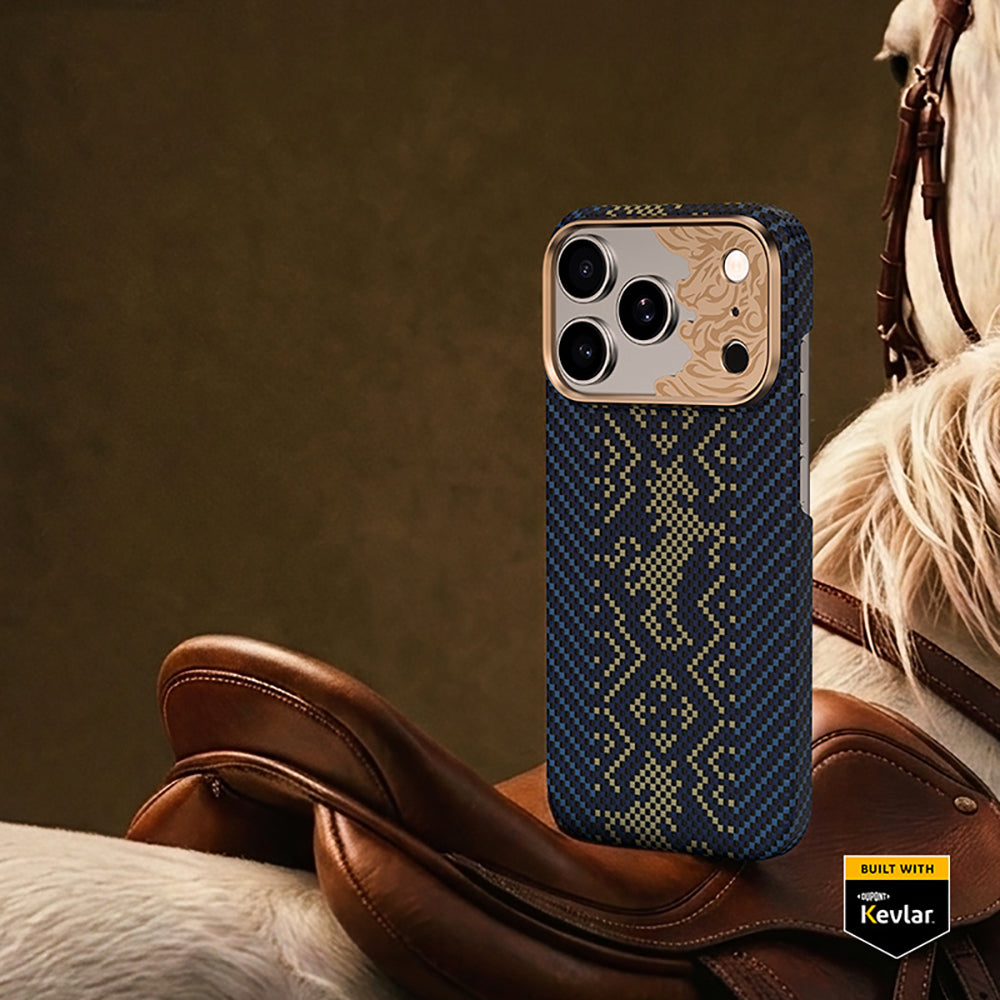 iPhone 18 Pro Max Kılıf M-safe Şarj Özellikli Yükseltilmiş Kamera Çerçeveli Benks ArmorAir Knight Serisi C1 Kevlar Kılıf