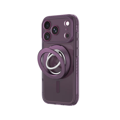 iPhone 18 Pro Max Kılıf M-safe Şarj Özellikli Yüzük Standlı Amazingthing Titan Pro Grip Ring Serisi Kılıf