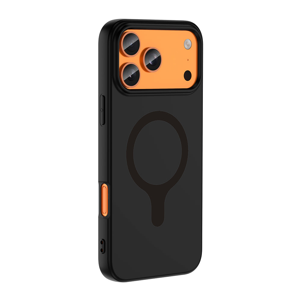 iPhone 18 Pro Max Kılıf M-Safe Şarj Özellikli Zore Aris Silikon Kılıf