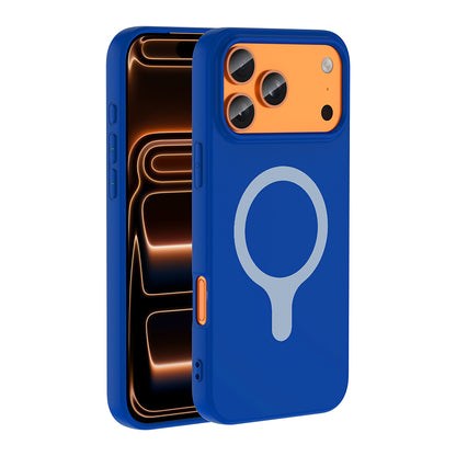 iPhone 18 Pro Max Kılıf M-Safe Şarj Özellikli Zore Aris Silikon Kılıf