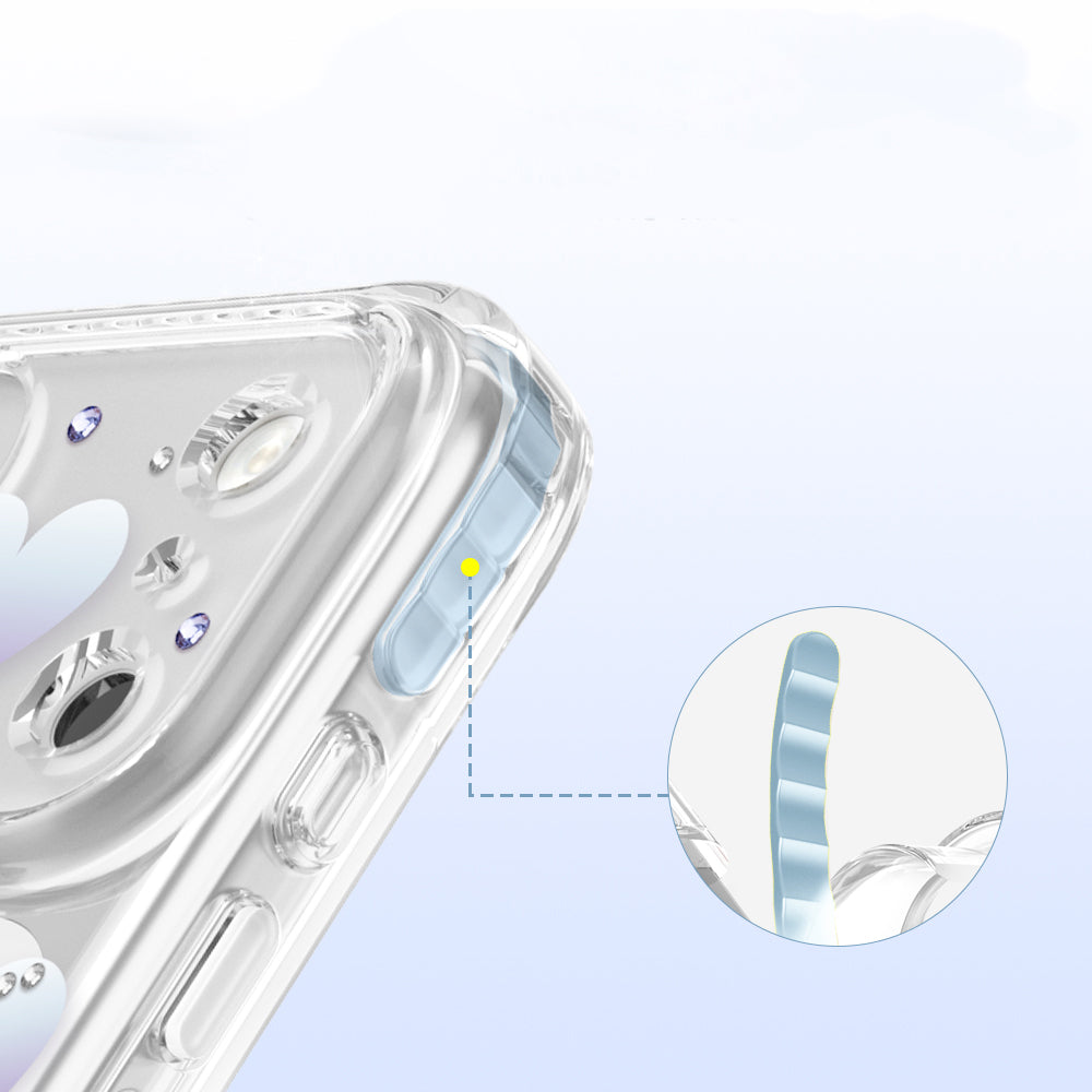 iPhone 18 Pro Max Kılıf M-Safe Şarj Özellikli Zore Paris Elvo Sert PC Kılıf