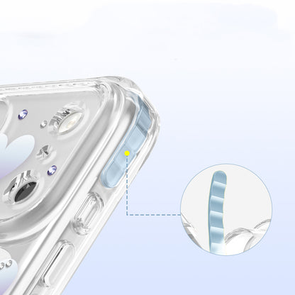 iPhone 18 Pro Max Kılıf M-Safe Şarj Özellikli Zore Paris Elvo Sert PC Kılıf