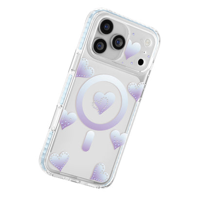iPhone 18 Pro Max Kılıf M-Safe Şarj Özellikli Zore Paris Elvo Sert PC Kılıf