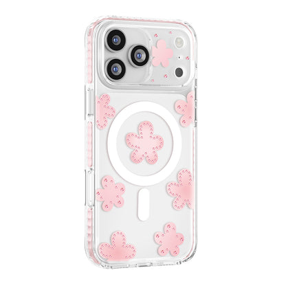 iPhone 18 Pro Max Kılıf M-Safe Şarj Özellikli Zore Paris Elvo Sert PC Kılıf