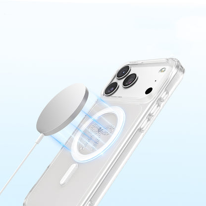 iPhone 18 Pro Max Kılıf M-Safe Şarj Özellikli Zore Paris Mova Sert PC Kılıf
