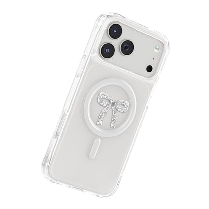 iPhone 18 Pro Max Kılıf M-Safe Şarj Özellikli Zore Paris Mova Sert PC Kılıf