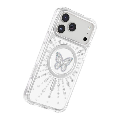 iPhone 18 Pro Max Kılıf M-Safe Şarj Özellikli Zore Paris Mova Sert PC Kılıf