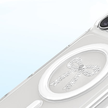 iPhone 18 Pro Max Kılıf M-Safe Şarj Özellikli Zore Paris Mova Sert PC Kılıf
