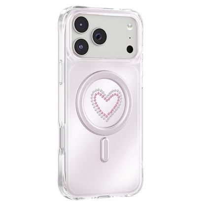 iPhone 18 Pro Max Kılıf M-Safe Şarj Özellikli Zore Paris Mova Sert PC Kılıf