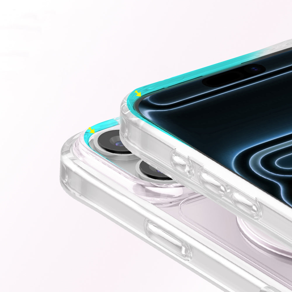 iPhone 18 Pro Max Kılıf M-Safe Şarj Özellikli Zore Paris Mova Sert PC Kılıf