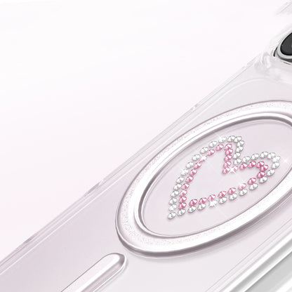 iPhone 18 Pro Max Kılıf M-Safe Şarj Özellikli Zore Paris Mova Sert PC Kılıf