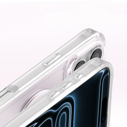 iPhone 18 Pro Max Kılıf M-Safe Şarj Özellikli Zore Paris Mova Sert PC Kılıf