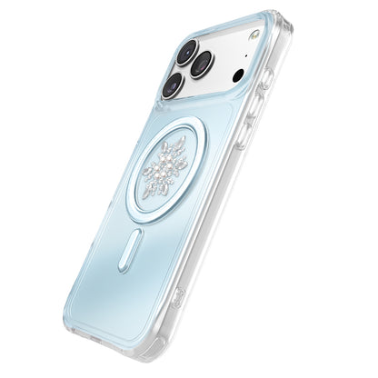 iPhone 18 Pro Max Kılıf M-Safe Şarj Özellikli Zore Paris Mova Sert PC Kılıf