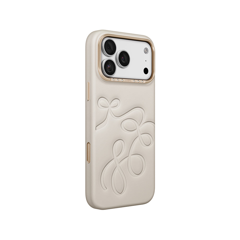 iPhone 18 Pro Max Kılıf Oyma Desenli Arka Yüzey Coehl Cloude Kılıf