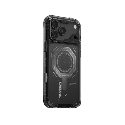 iPhone 18 Pro Max Kılıf SkinArma M-safe Şarj Özellikli Airbag Tasarımlı Magma Kılıf