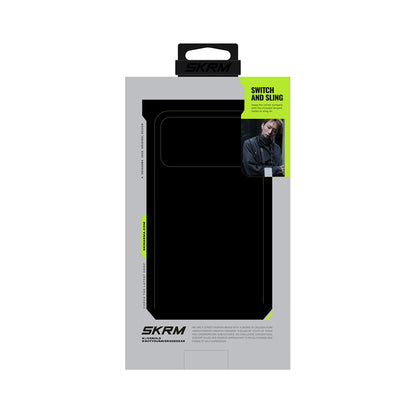 iPhone 18 Pro Max Kılıf SkinArma M-safe Şarj Özellikli Airbag Tasarımlı Standlı Phantom Kılıf