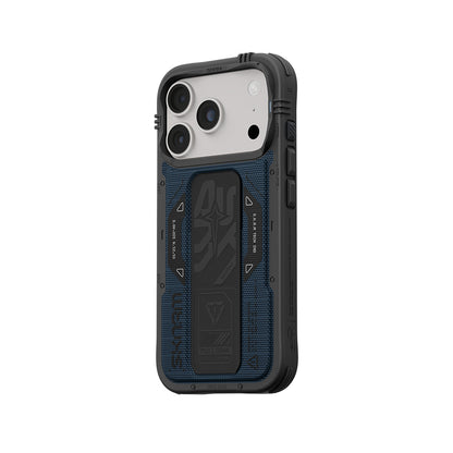 iPhone 18 Pro Max Kılıf SkinArma M-safe Şarj Özellikli Airbag Tasarımlı Standlı Phantom Kılıf