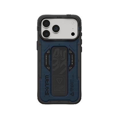 iPhone 18 Pro Max Kılıf SkinArma M-safe Şarj Özellikli Airbag Tasarımlı Standlı Phantom Kılıf