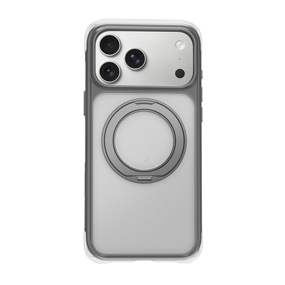 iPhone 18 Pro Max Kılıf Wiwu AG-203 AeroGuard Ultra Serisi M-safe Şarj Özellikli Airbag Tasarımlı Standlı Kılıf