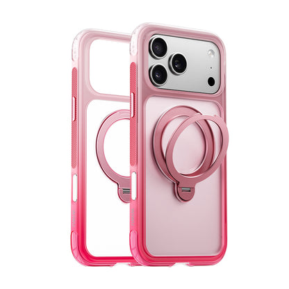 iPhone 18 Pro Max Kılıf Wiwu AS-204 AeroShield Aurora Ultra Serisi M-safe Şarj Özellikli Airbag Tasarımlı Standlı Kılıf
