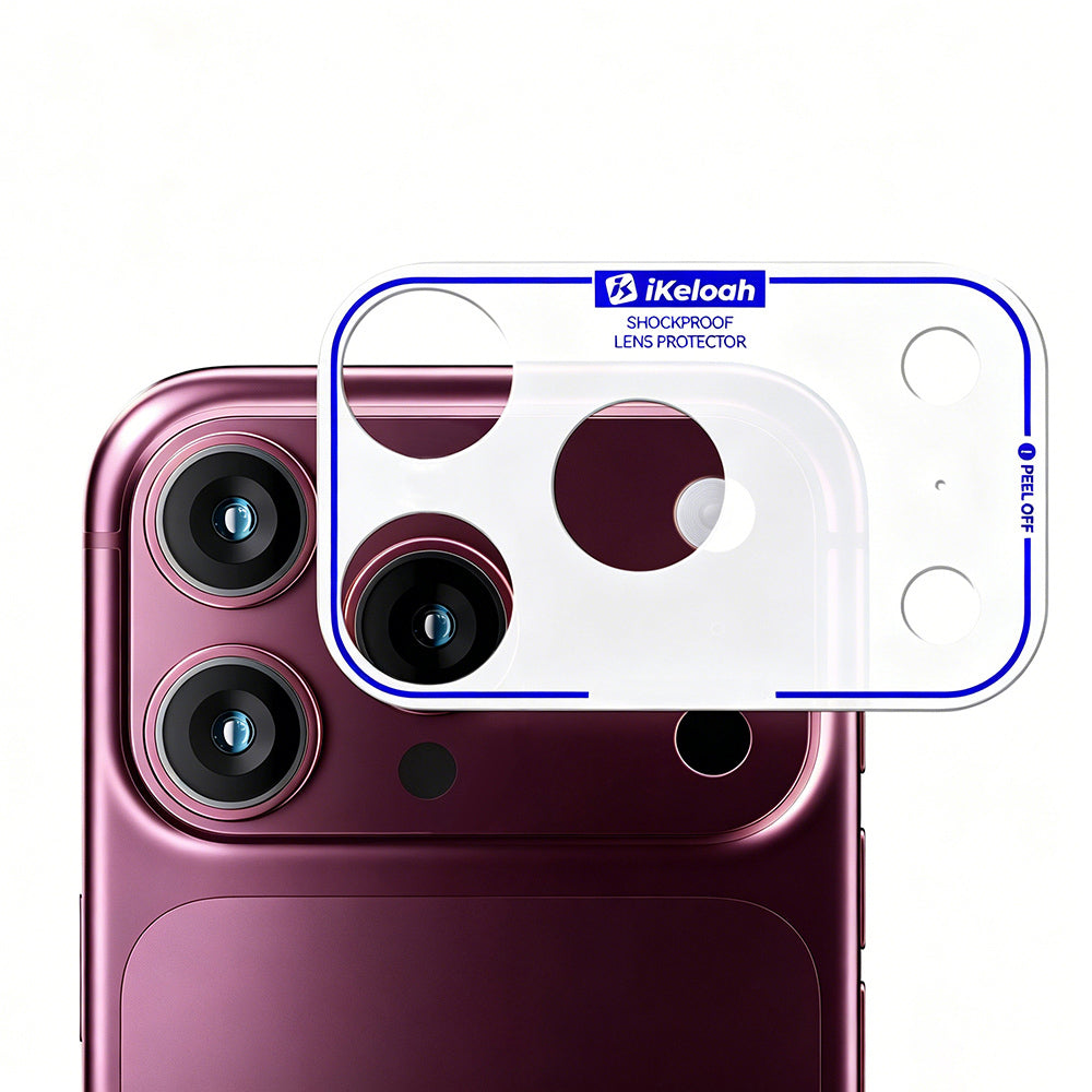 iPhone 18 Pro Max Mohseven Pet Film Kamera Çerçeve Koruyucu