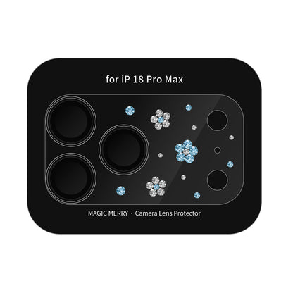 iPhone 18 Pro Max Wiwu Magic Merry Shimmer Serisi Taşlı Kamera Lens Koruyucu