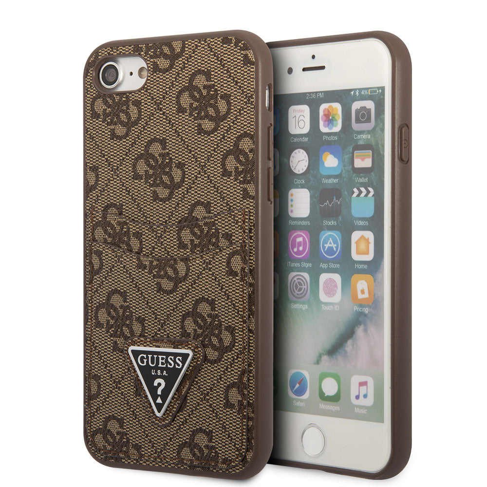 iPhone 7 Kılıf GUESS Çift Kart Bölmeli Kılıf