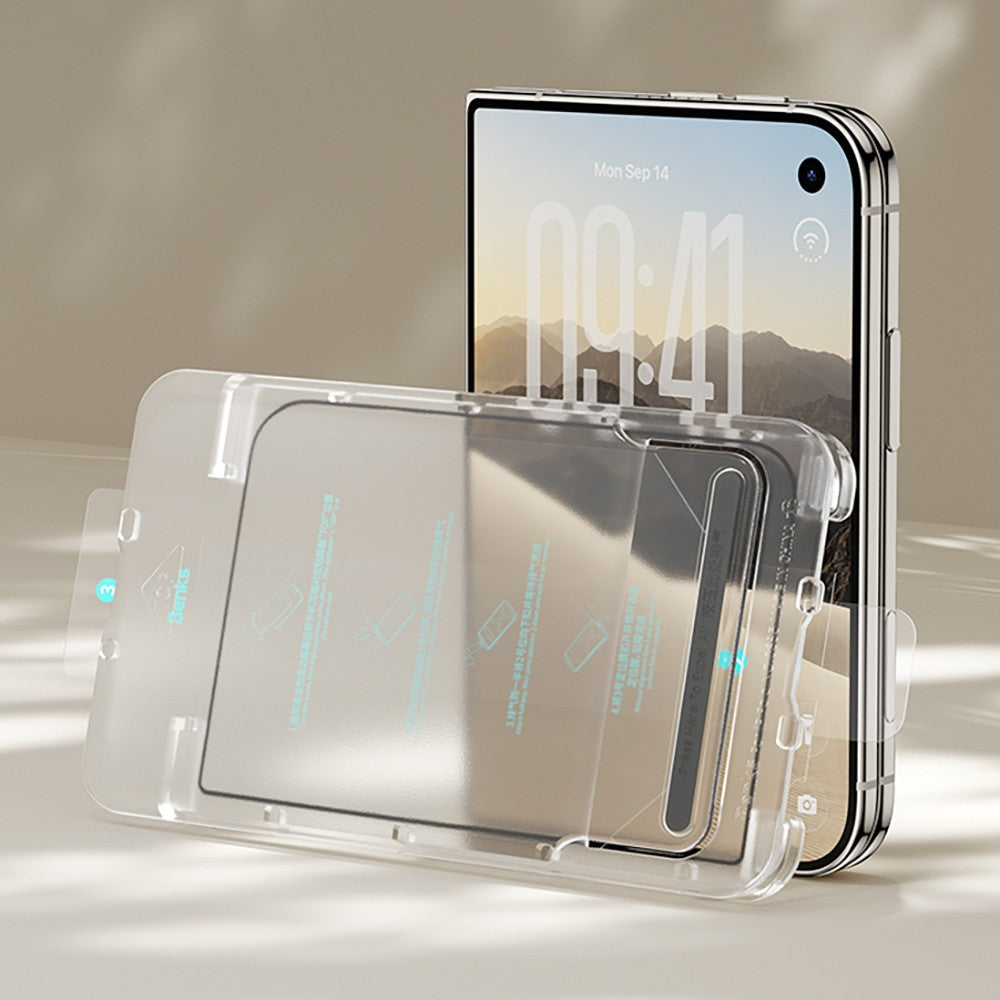 iPhone Duo Benks OmniWarrior AR Cam Ekran Koruyucu + Kolay Uygulama Aparatlı