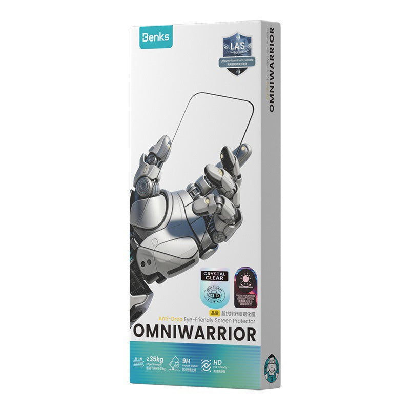 iPhone Duo Benks OmniWarrior HD Cam Ekran Koruyucu + Kolay Uygulama Aparatlı