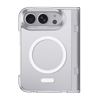 iPhone Duo (Fold) Kılıf M-Safe Şarj Özellikli Raptic Air Clear Serisi Airbagli Kılıf