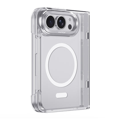 iPhone Duo (Fold) Kılıf M-Safe Şarj Özellikli Raptic Air Clear Serisi Airbagli Kılıf