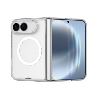 iPhone Duo Kılıf M-safe Şarj Özellikli 2in1 Youngkit Clear Serisi Kılıf
