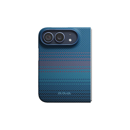 iPhone Duo Kılıf M-safe Şarj Özellikli Aramid Karbon Fiber Pitaka Moonrise 2.0 Nights Serisi Kılıf