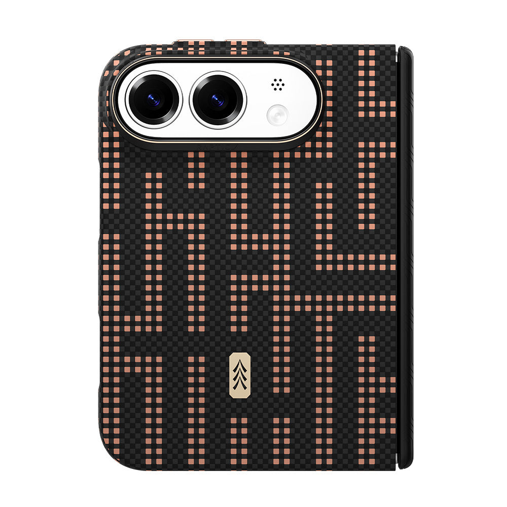 iPhone Duo Kılıf M-safe Şarj Özellikli Raptic Aramid SkinPro Grid Serisi Karbon Kılıf