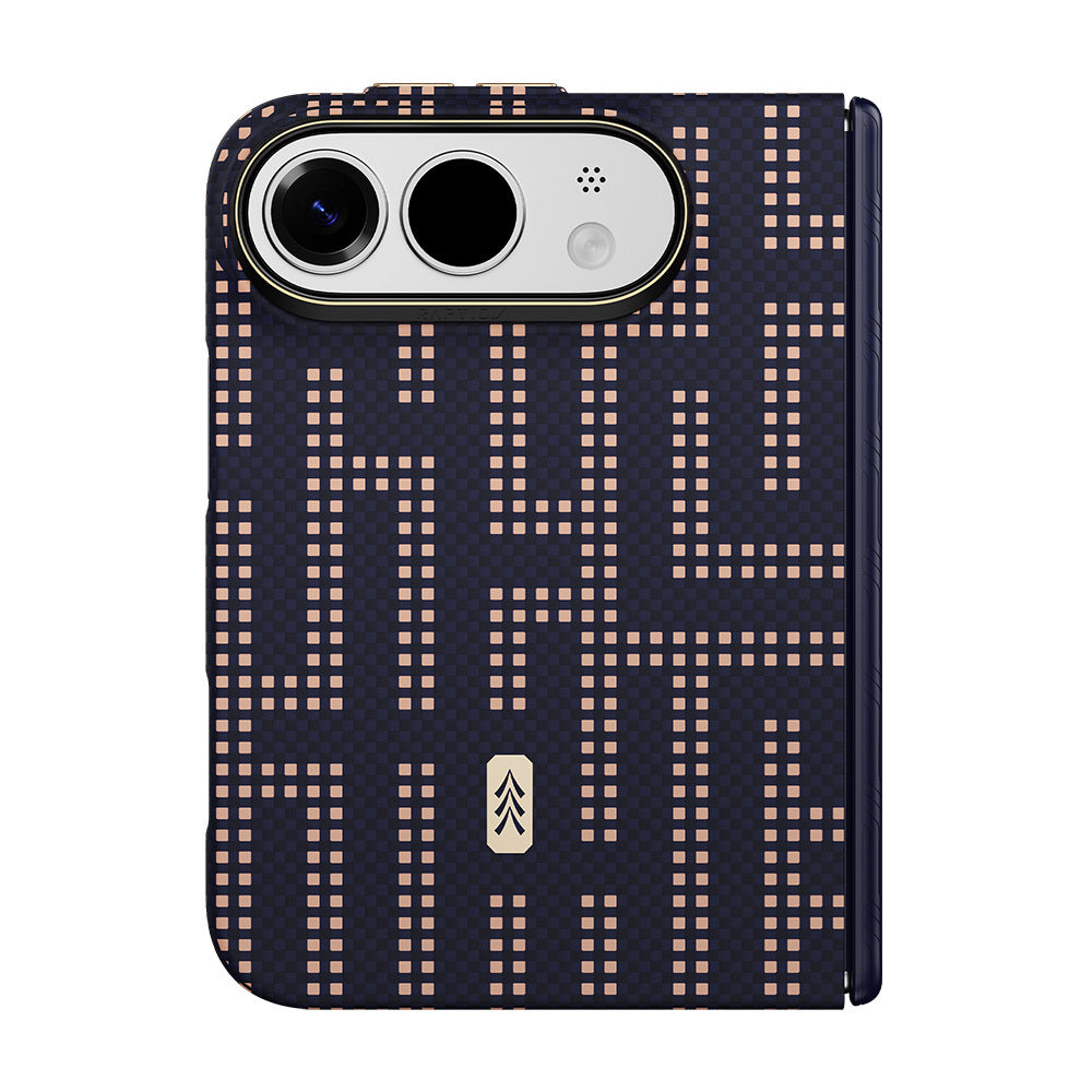 iPhone Duo Kılıf M-safe Şarj Özellikli Raptic Aramid SkinPro Grid Serisi Karbon Kılıf