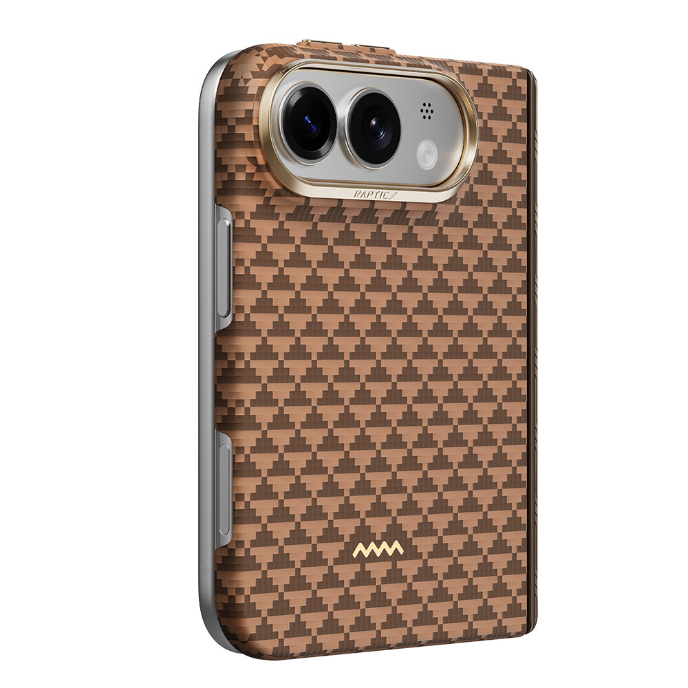 iPhone Duo Kılıf M-safe Şarj Özellikli Raptic Aramid SkinPro Origin Serisi Karbon Kılıf