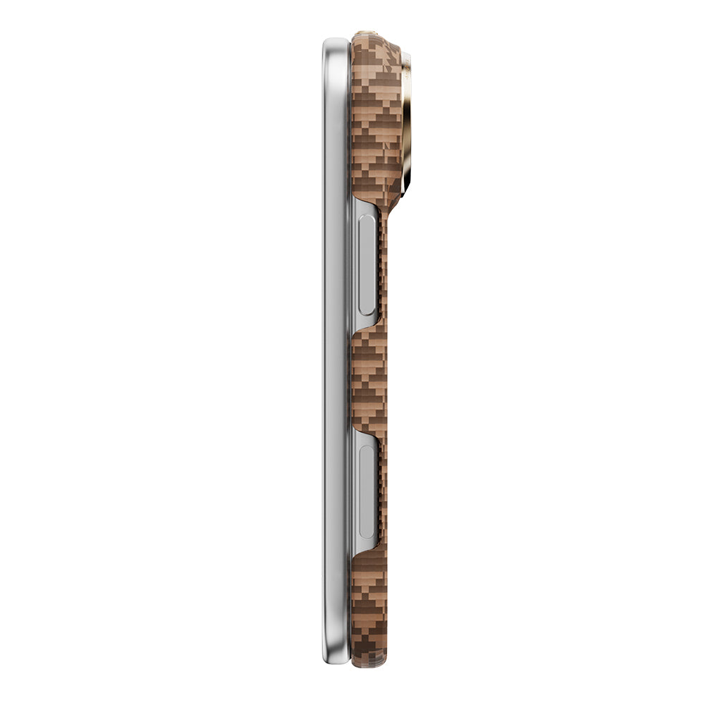 iPhone Duo Kılıf M-safe Şarj Özellikli Raptic Aramid SkinPro Origin Serisi Karbon Kılıf