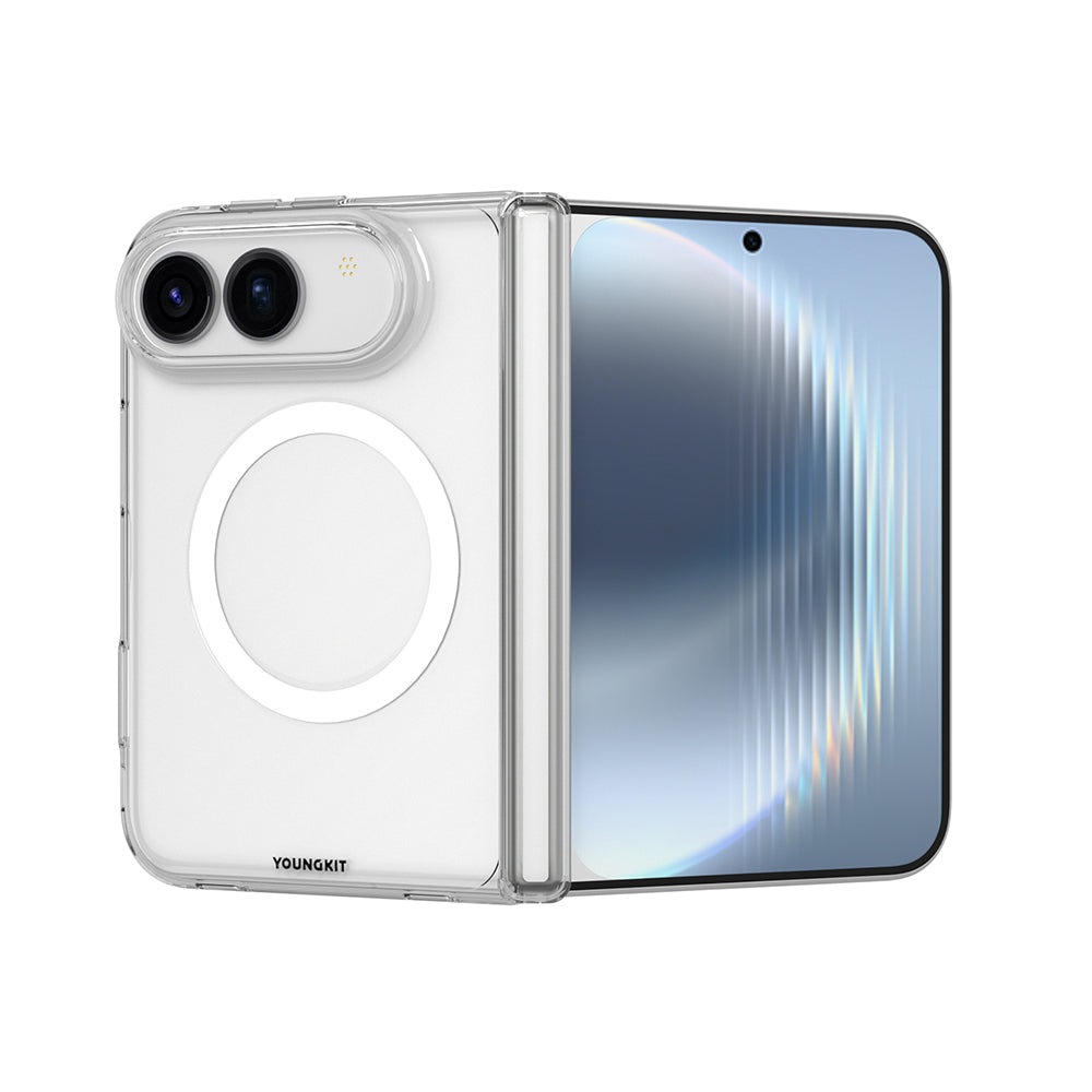 iPhone Duo Kılıf M-safe Şarj Özellikli Youngkit Clear Serisi Kılıf