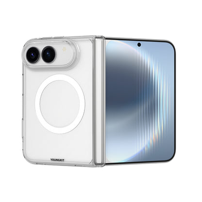 iPhone Duo Kılıf M-safe Şarj Özellikli Youngkit Clear Serisi Kılıf