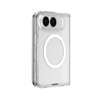 iPhone Duo Kılıf M-safe Şarj Özellikli Youngkit Clear Serisi Kılıf