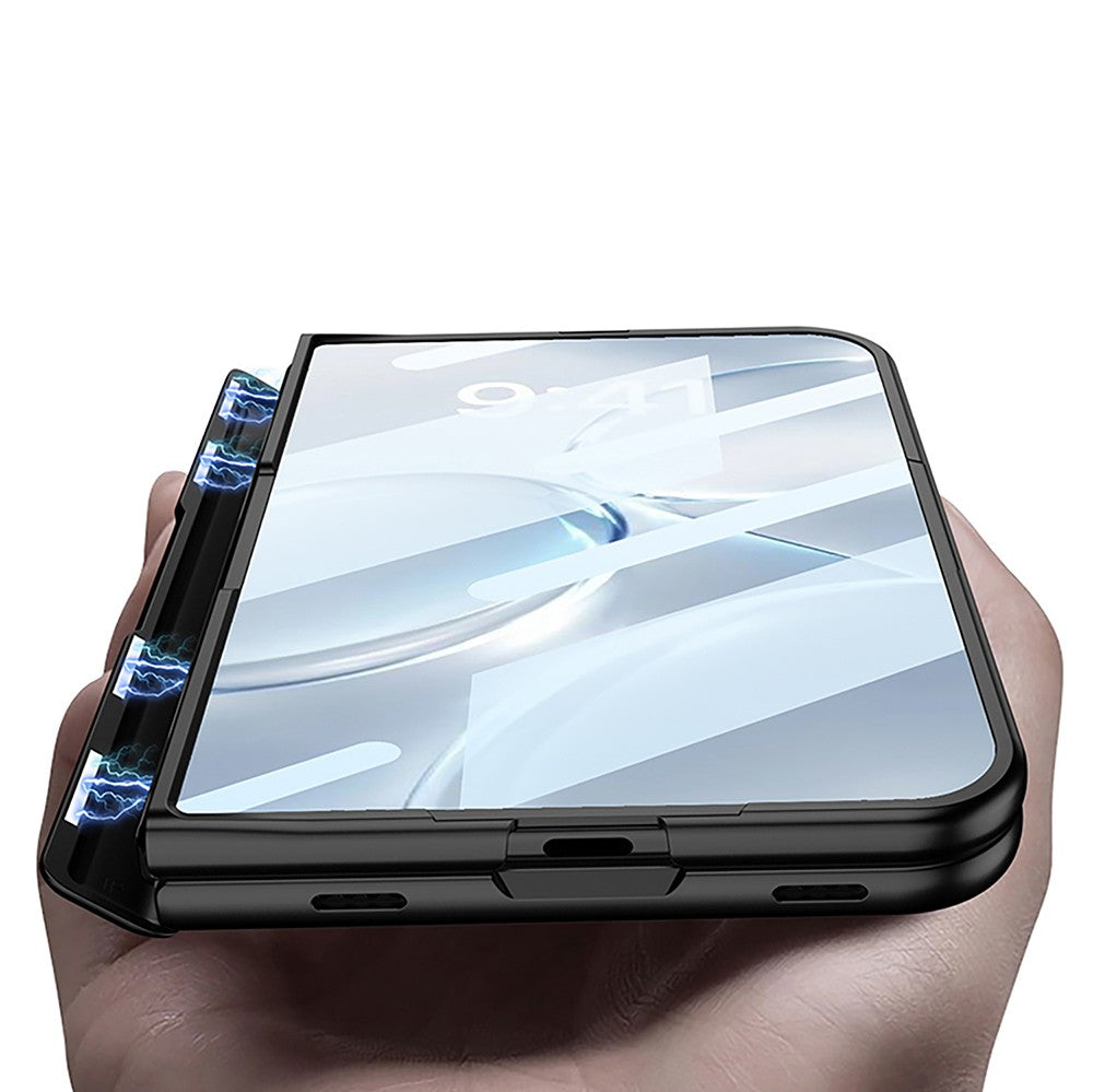iPhone Duo Kılıf M-safe Şarj Özellikli Zore Kıpta KPT-14 Sert PC Kılıf