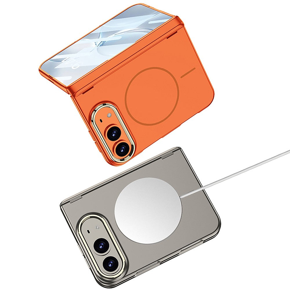 iPhone Duo Kılıf M-safe Şarj Özellikli Zore Kıpta KPT-14 Sert PC Kılıf