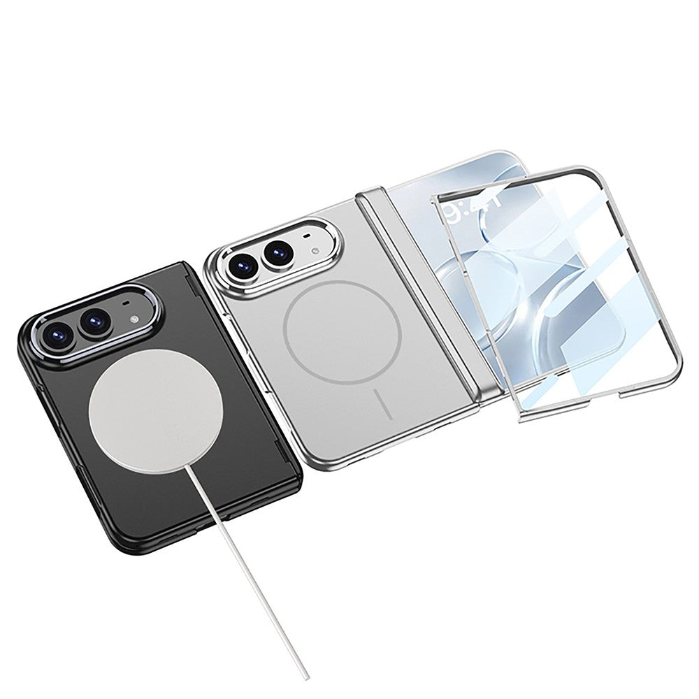 iPhone Duo Kılıf M-safe Şarj Özellikli Zore Kıpta KPT-14 Sert PC Kılıf