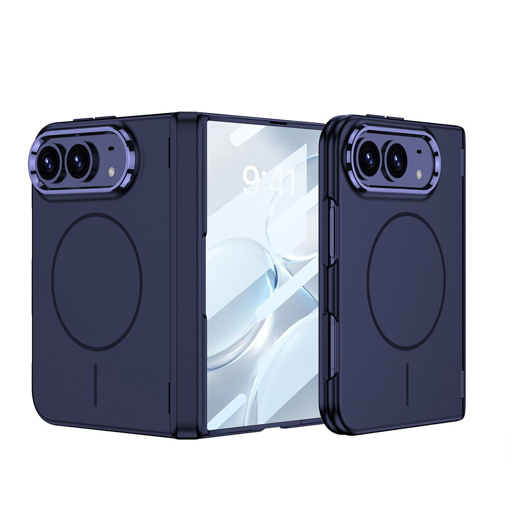 iPhone Duo Kılıf M-safe Şarj Özellikli Zore Kıpta KPT-14 Sert PC Kılıf
